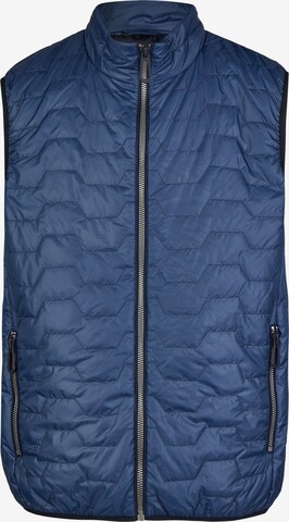 Navigazione Bodywarmer in Blauw: voorkant