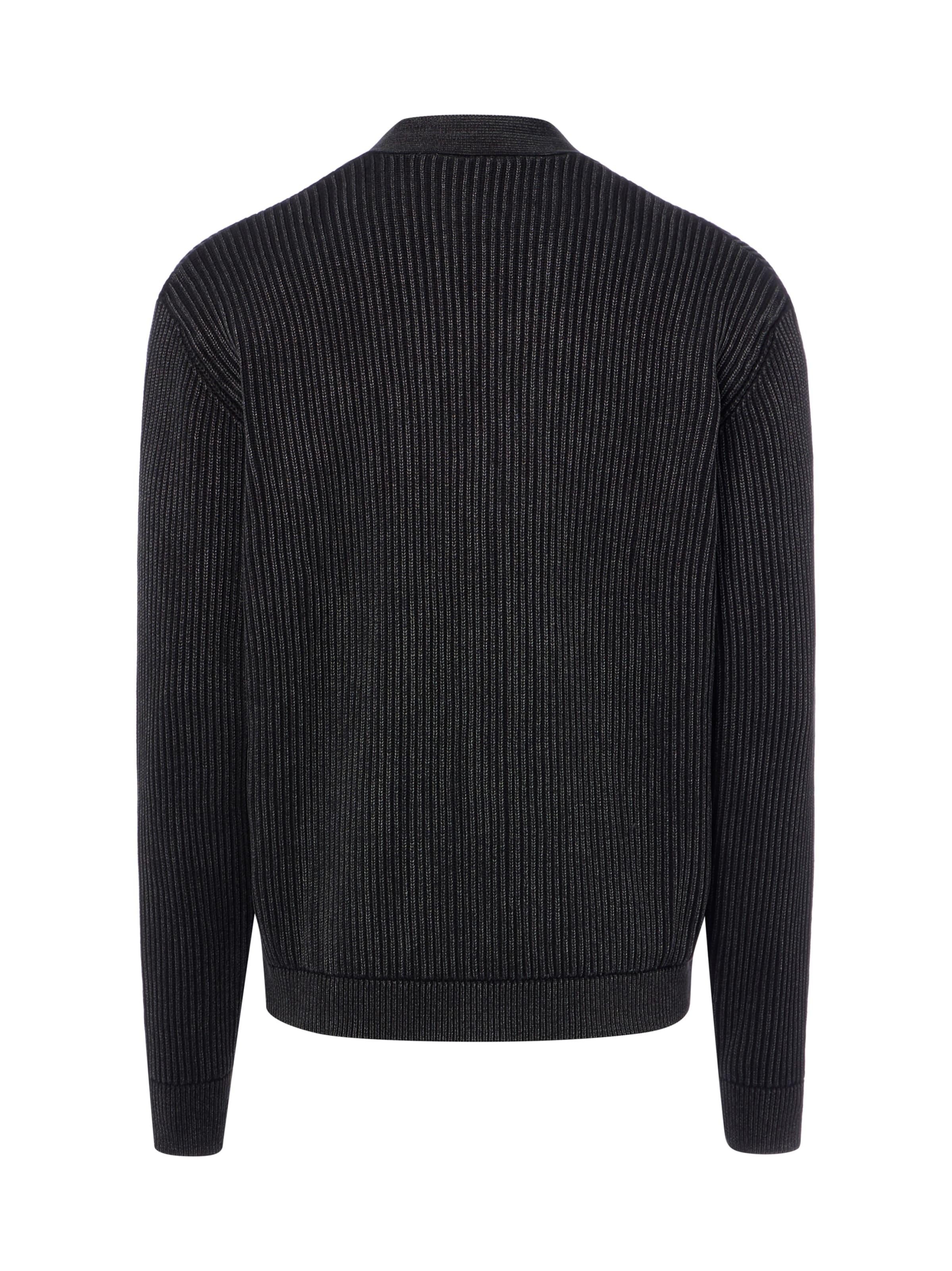 Redefined Rebel Knit cardigan 'Ozzy' in Black