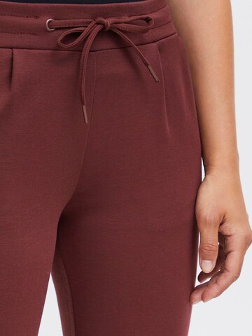 Tapered Pantaloni 'KATE' di ICHI in rosso