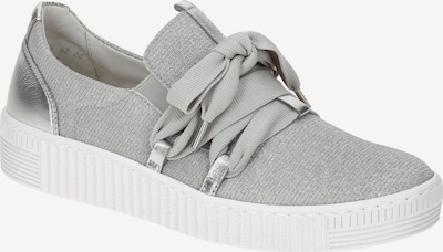 GABOR Hausschuh 'Gabor Schuhe silber grau Glitzer Slipper 83.333.61' in 35 in silber, Produktansicht