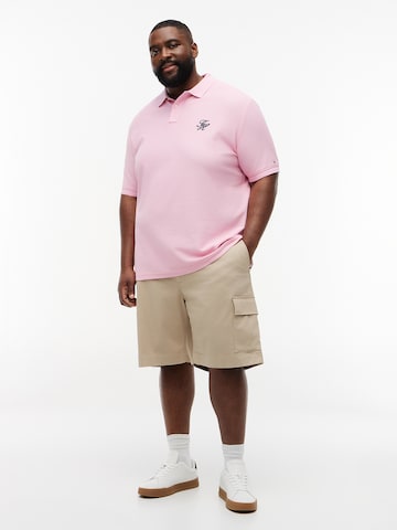 T-Shirt Tommy Hilfiger Big & Tall en rose