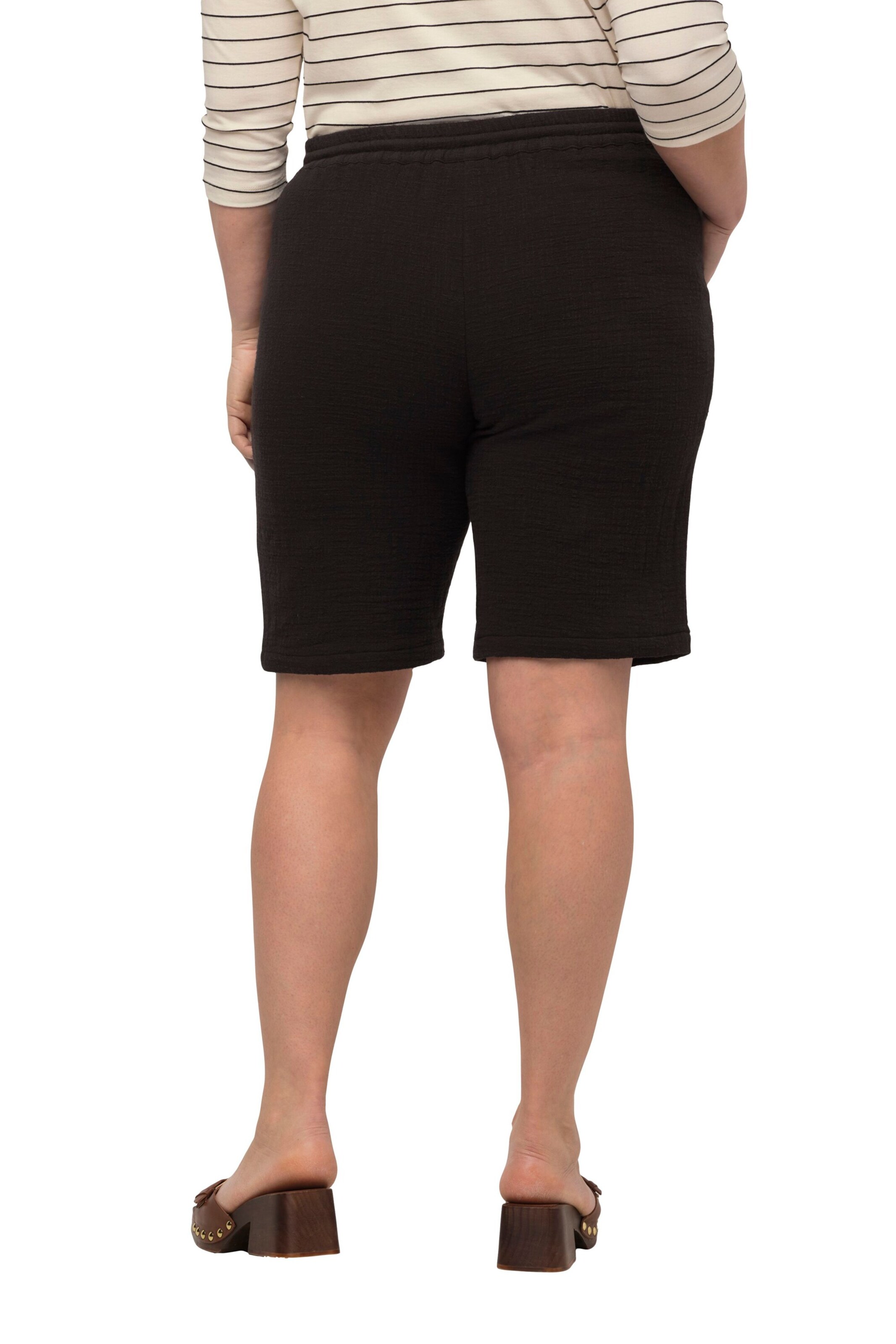 Ulla Popken Regular Pants in Black