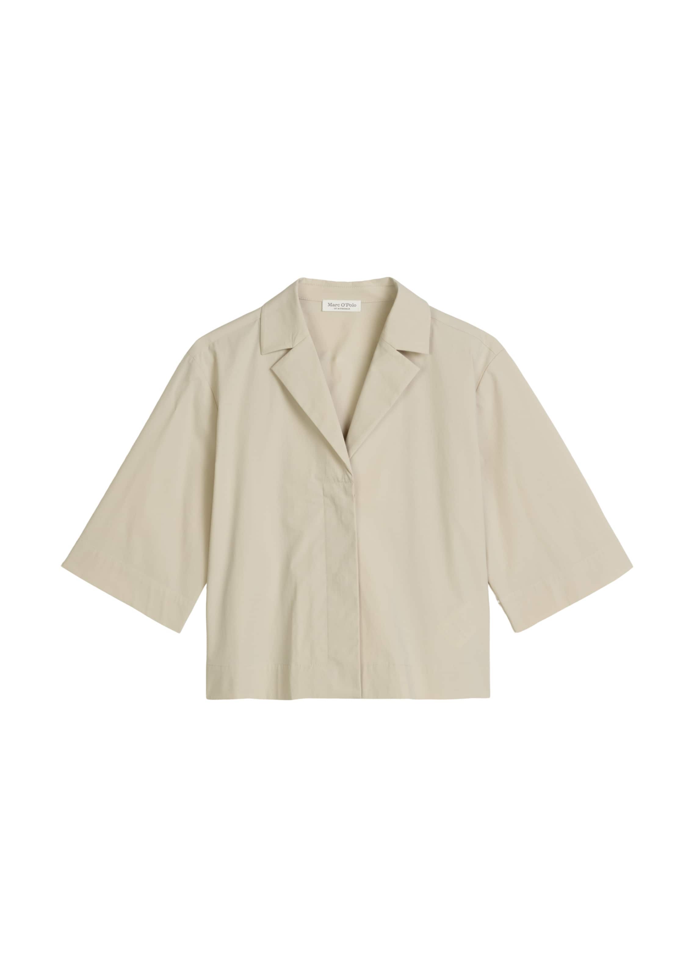 Marc O'Polo Bluse in Beige: Vorderseite