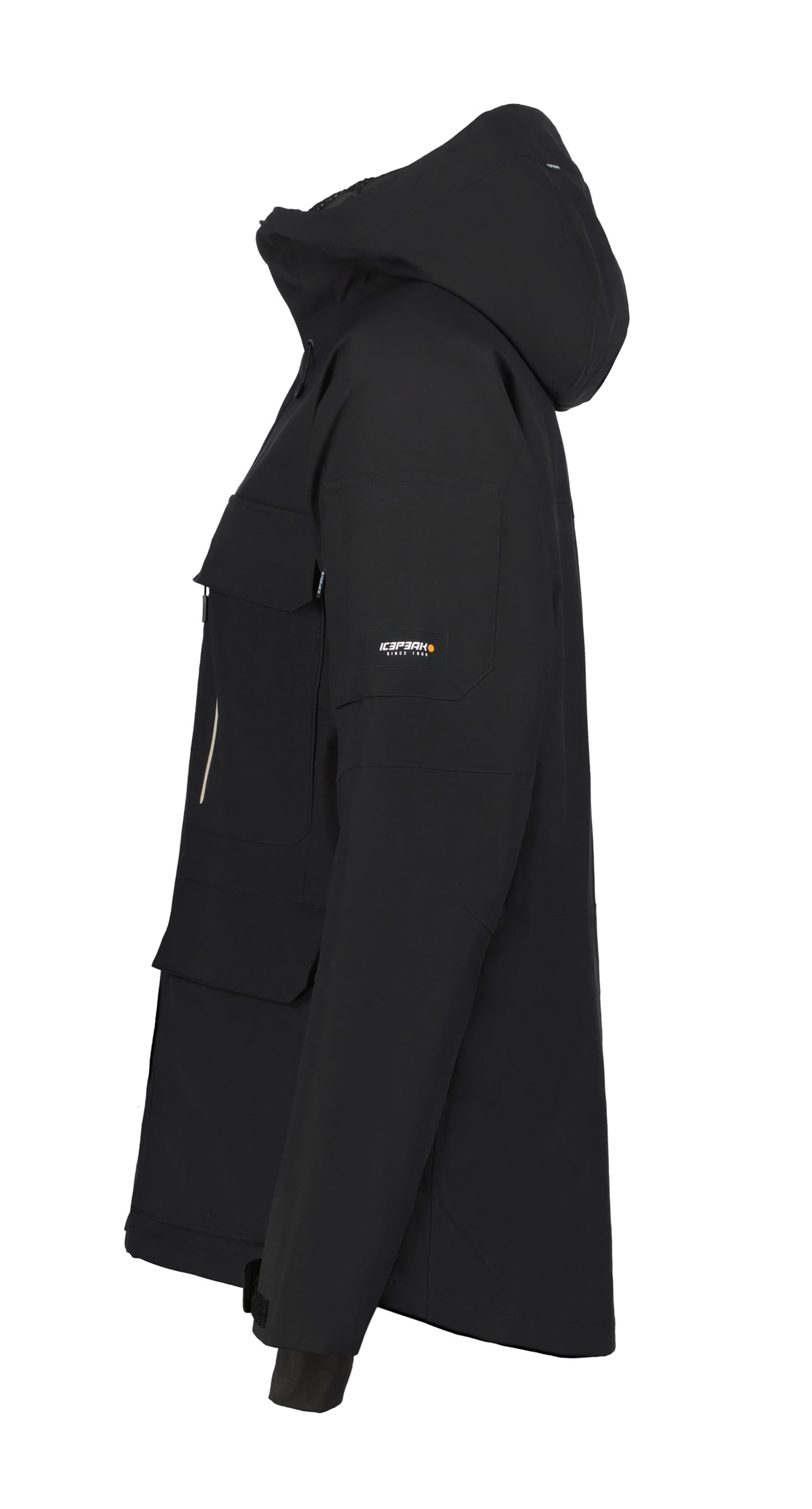 ICEPEAK Αθλητικό μπουφάν 'Cale' σε μαύρο