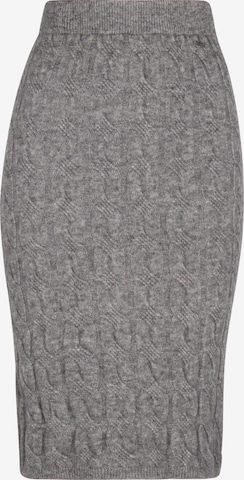 DreiMaster Vintage Sukňa - Sivá: predná strana