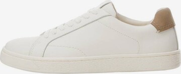 MANGO MAN Sneaker low 'Metrolea' in Weiß: predná strana