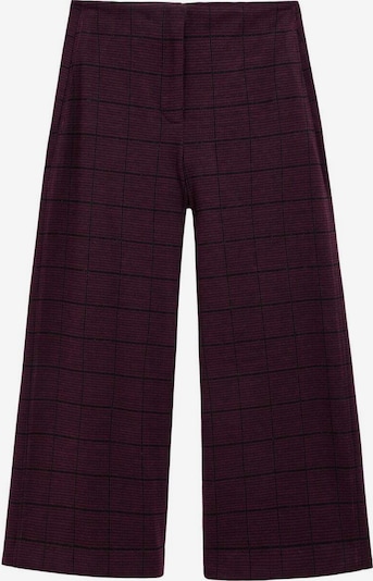 Scalpers Housut värissä burgundin punainen / musta, Tuotenäkymä