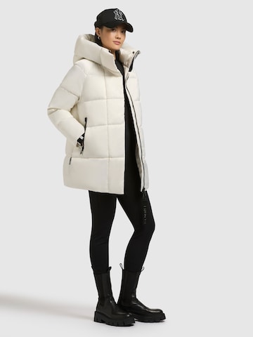 khujo Winterjas 'SUDA' in Wit