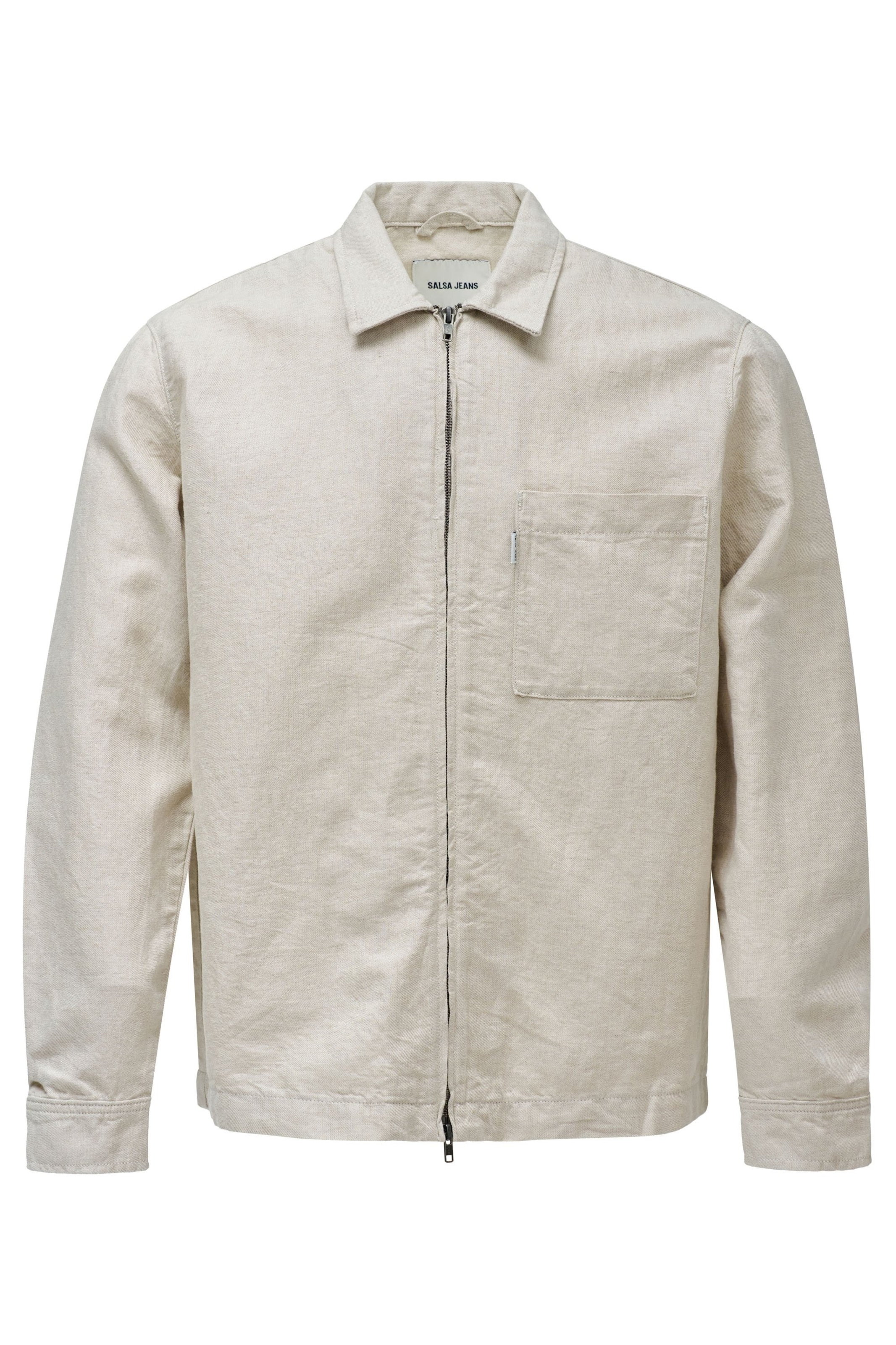 Salsa Jeans Hemd in XXL in beige, Produktansicht