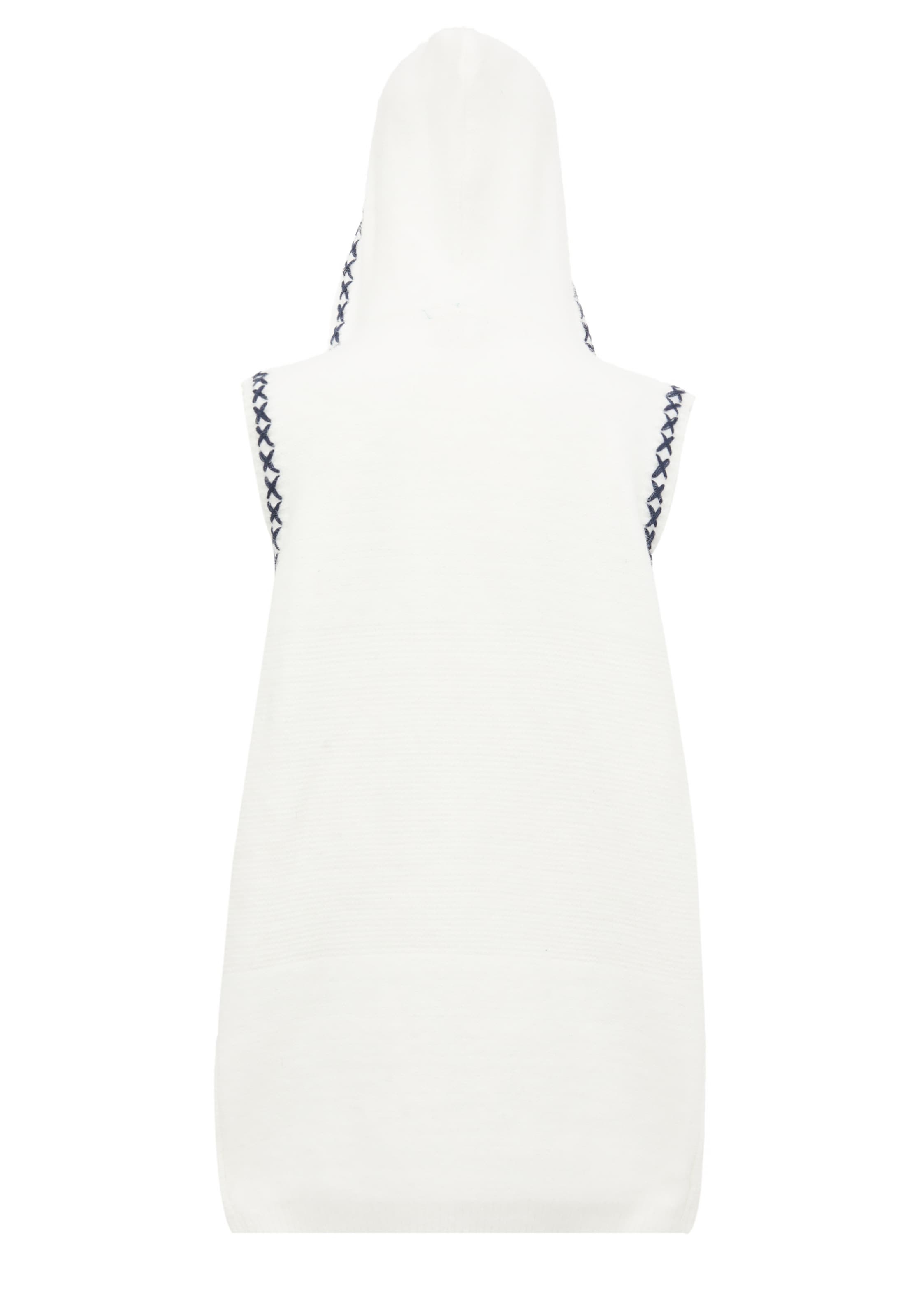 ebeeza Strickweste in Weiß