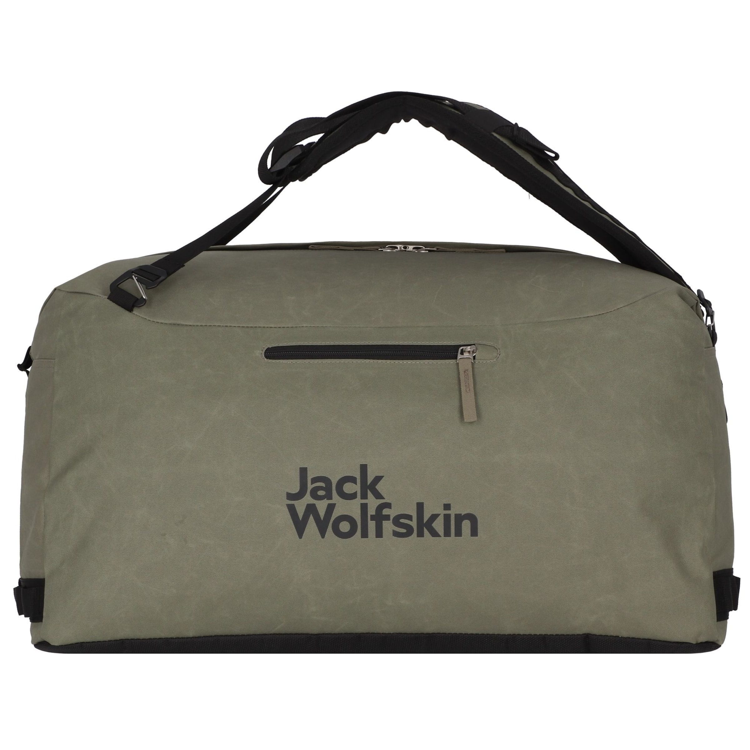 Borsa da viaggio 'Traveltopia' di JACK WOLFSKIN in verde: frontale