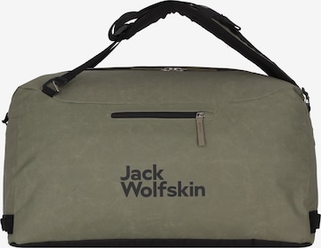 Borsa da viaggio 'Traveltopia' di JACK WOLFSKIN in verde: frontale