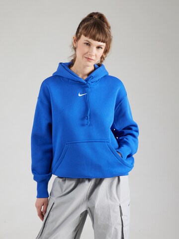 Felpa 'Phoenix Fleece' di Nike Sportswear in blu: frontale