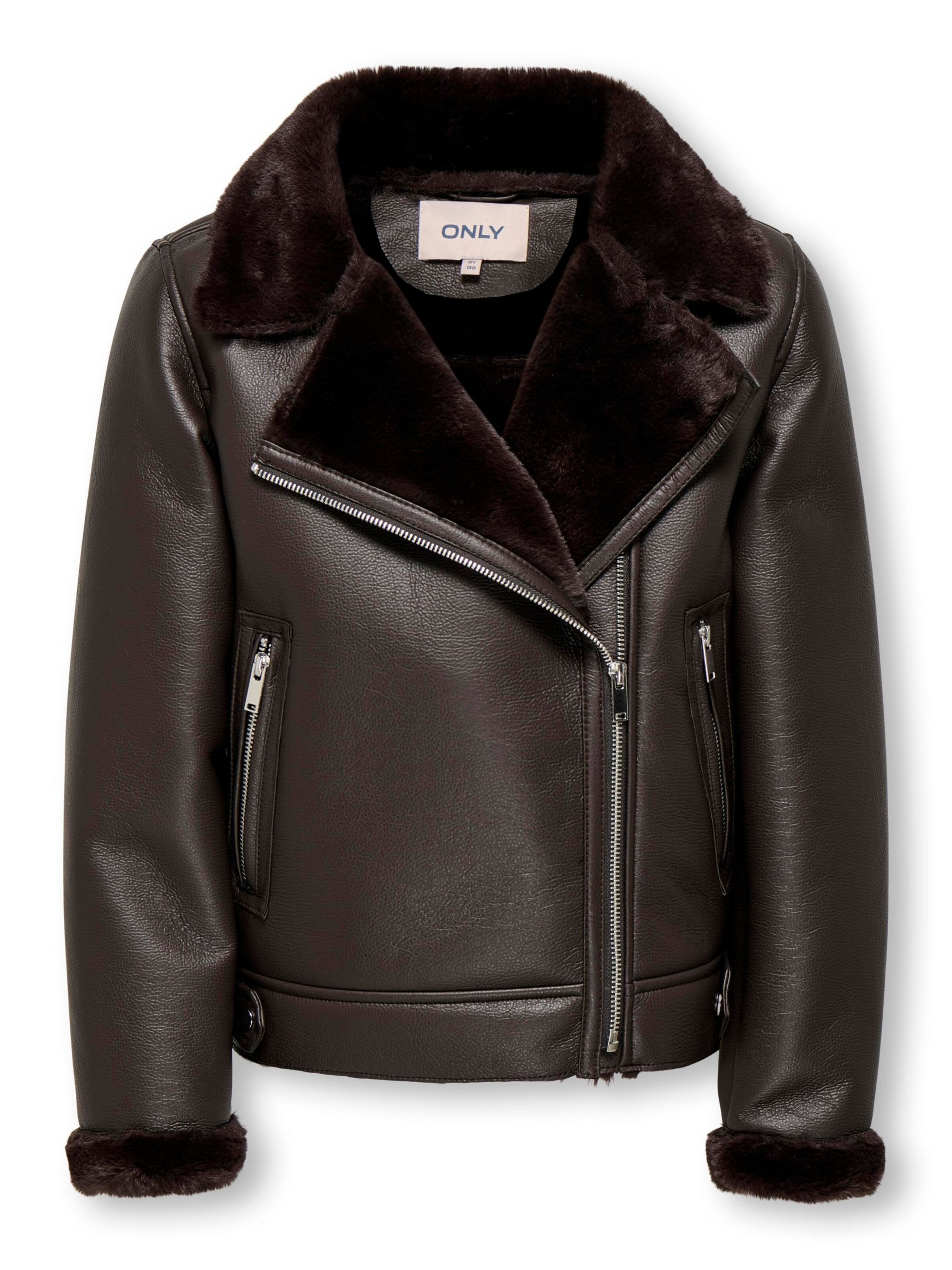 ONLY GIRLS Vinterjakke 'KOGStarry' i sort: forside