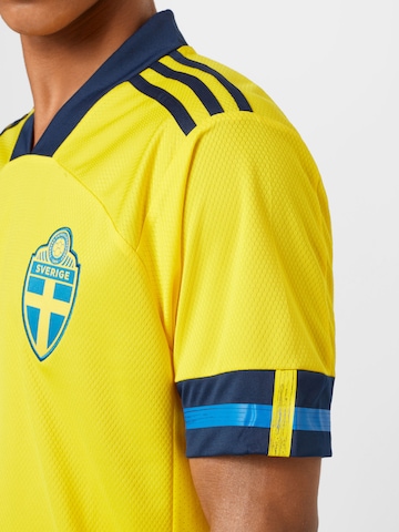 ADIDAS PERFORMANCE Trikot 'Schweden Home EM 2020' in Gelb