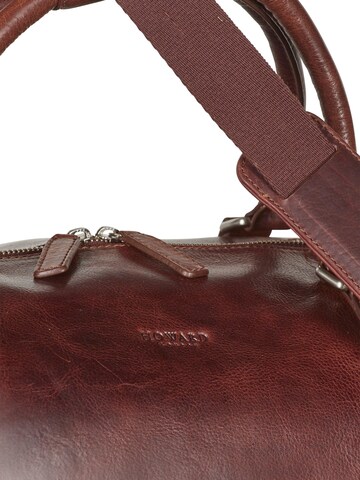 Howard London Weekender 'Weekend Bag Hunter Brown' in Brown