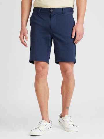 BLEND Regular Chino Pants in Blue: front