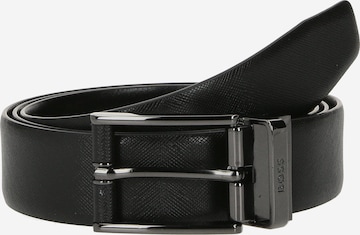 BOSS Black - Cinturón 'Felix' en negro: frente