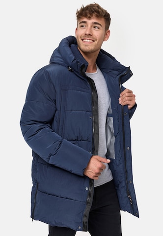 INDICODE JEANS Winterparka 'Kasper' in Blau