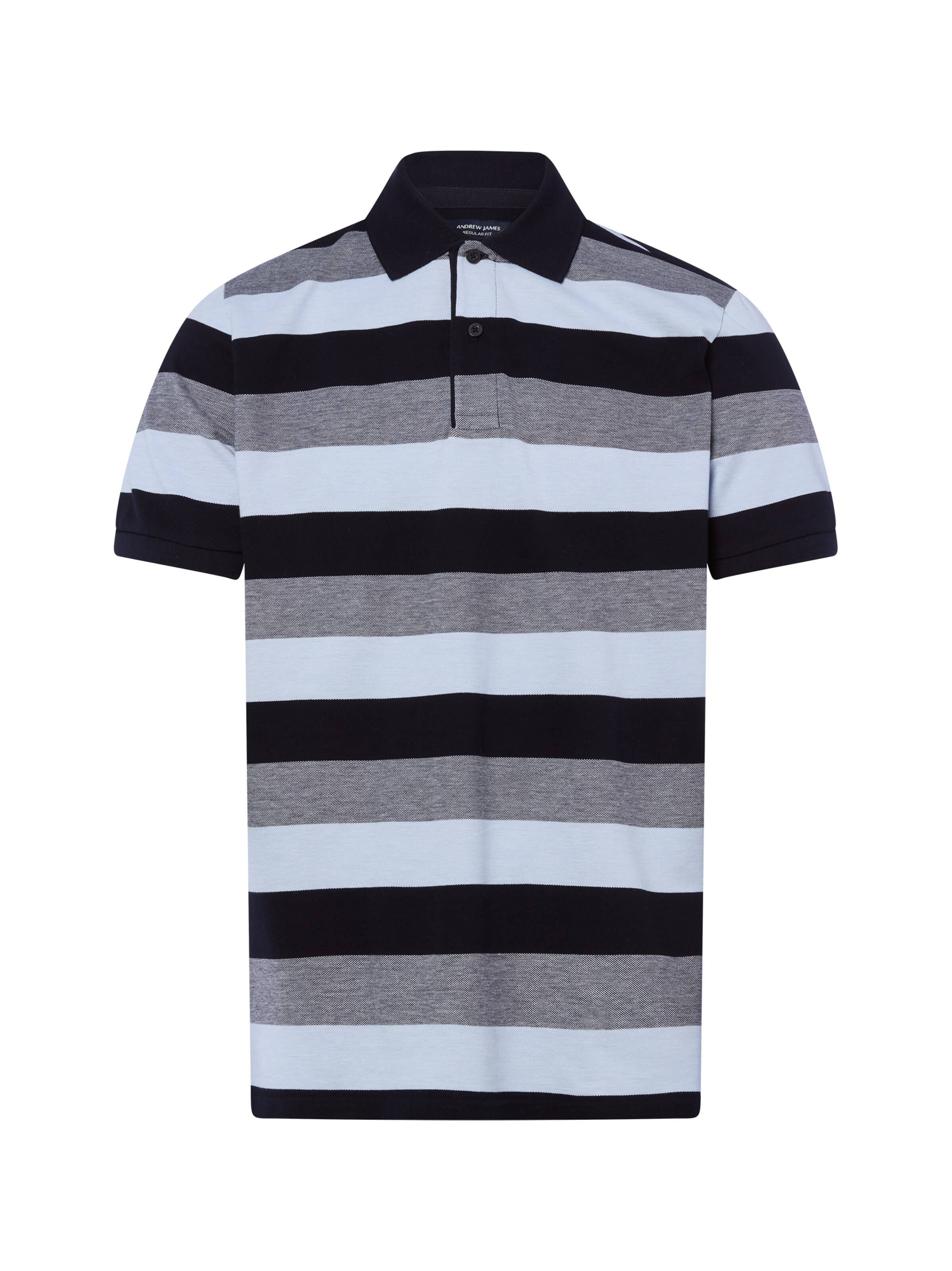 T-Shirt Andrew James en bleu : devant