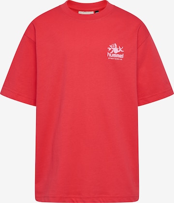 Hummel T-Shirt 'Stadium' in Rot: Vorderseite