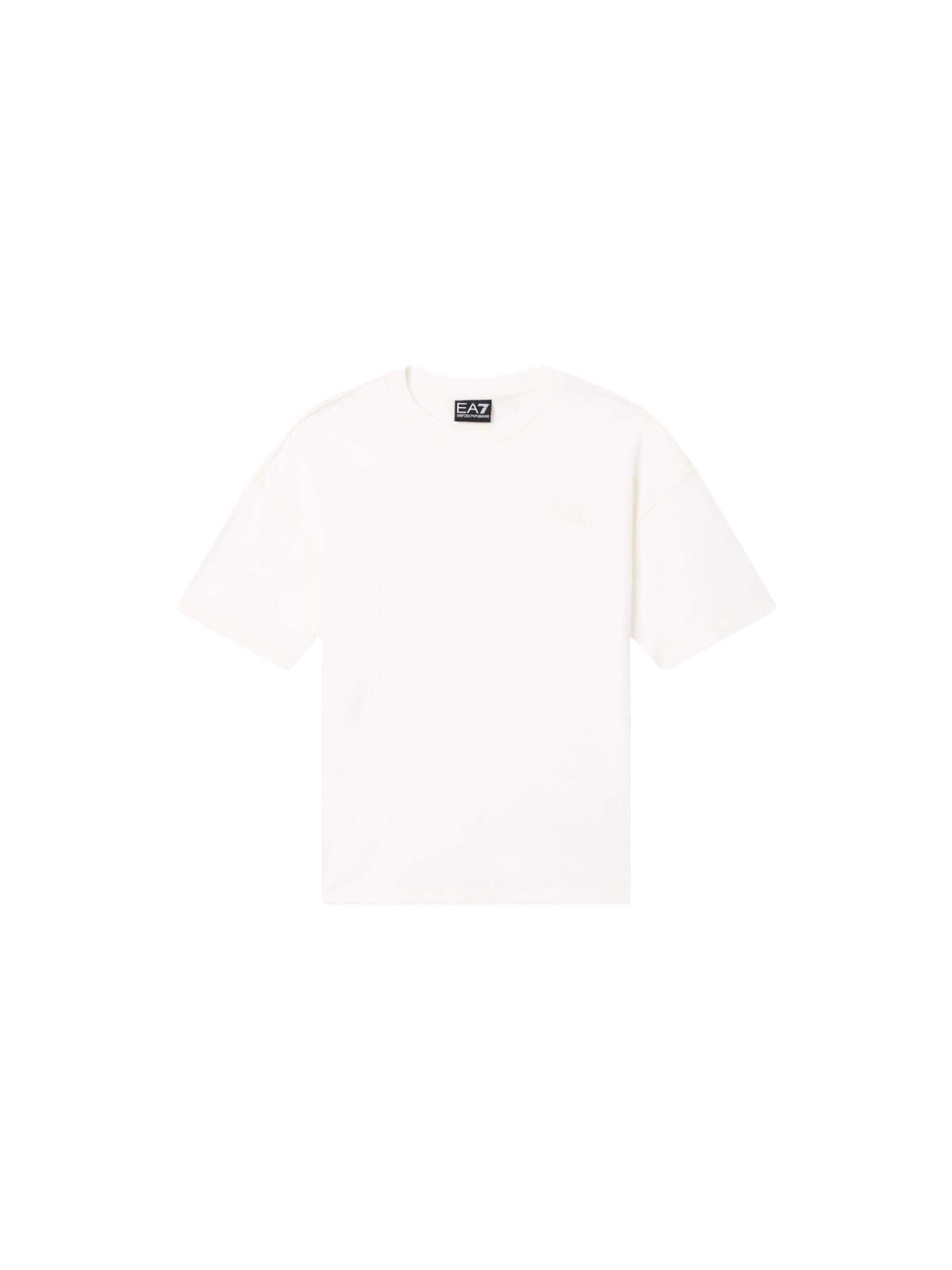 EA7 Emporio Armani Shirt in White: front