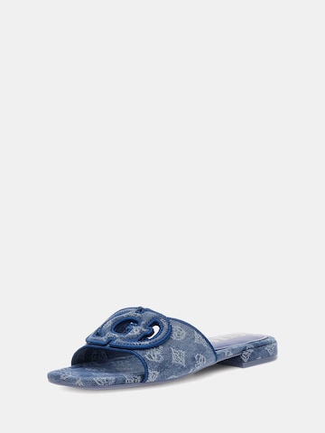 GUESS Mules 'Tarisha' in Blue: front
