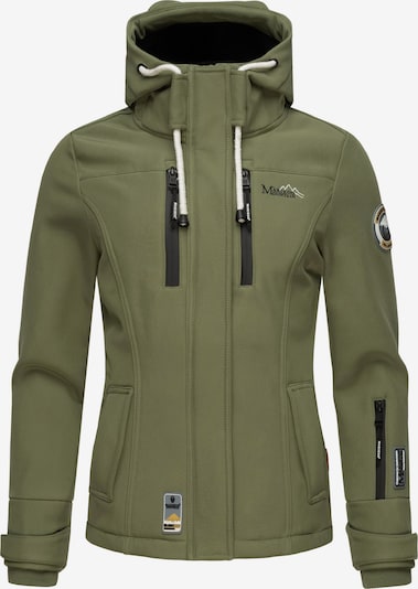 MARIKOO Tehnička jakna 'Kleinezicke' u jabuka / bijela, Pregled proizvoda