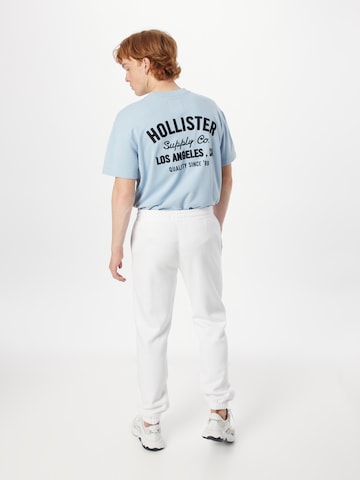 HOLLISTER Tapered Παντελόνι σε λευκό