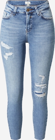River Island Skinny Jeans i blå: forside