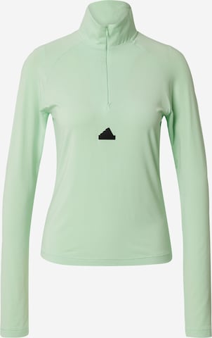 T-shirt fonctionnel ADIDAS SPORTSWEAR en vert : devant