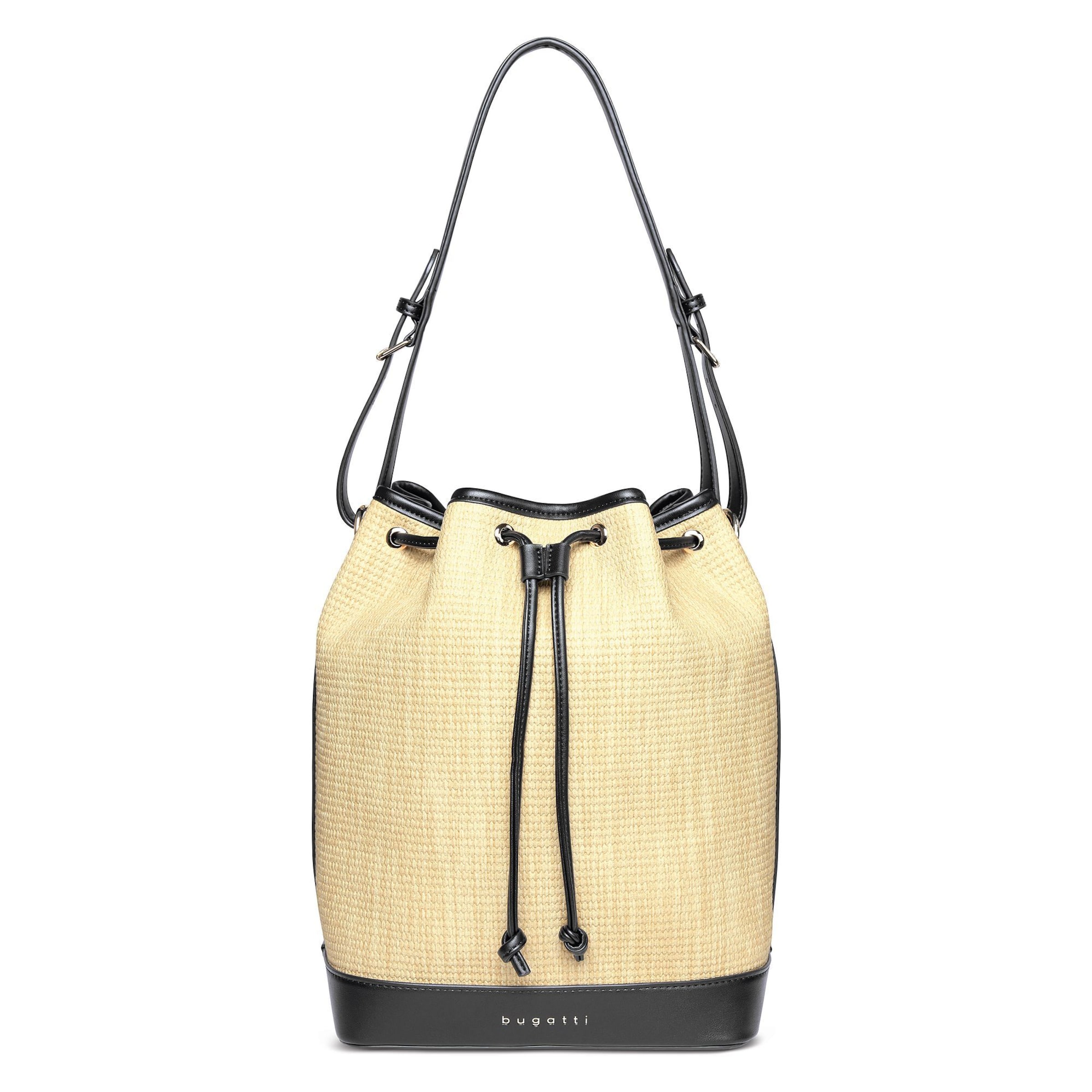 Poche ventrale 'Isa' bugatti en beige : devant