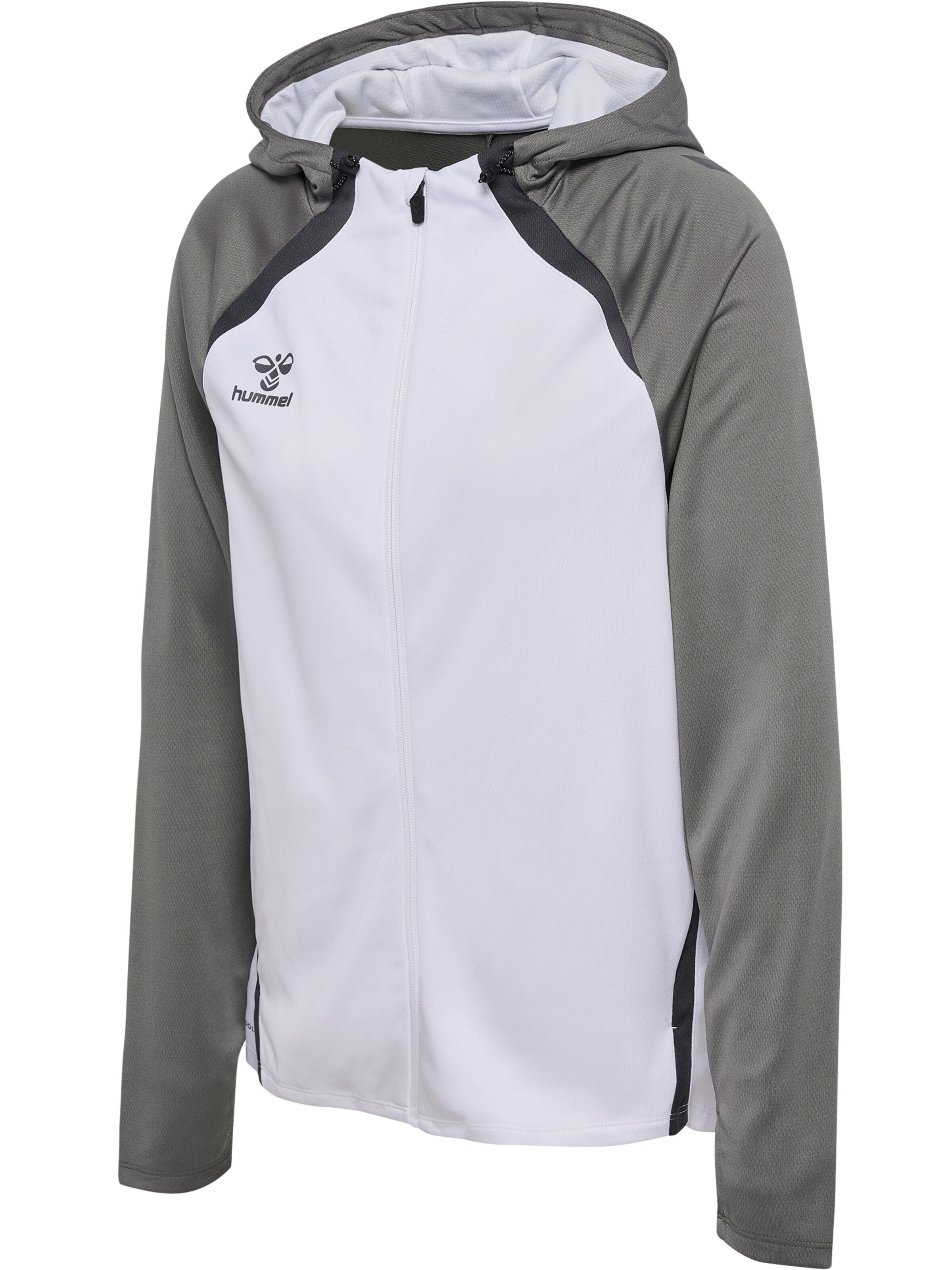 Hummel Sports sweat jacket 'LEAD 2.0' in White