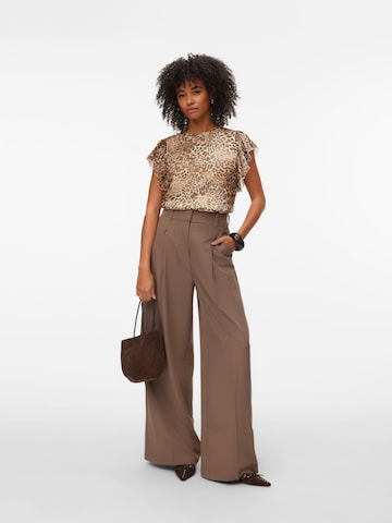 Bluză 'VMSMILLA' de la VERO MODA pe maro