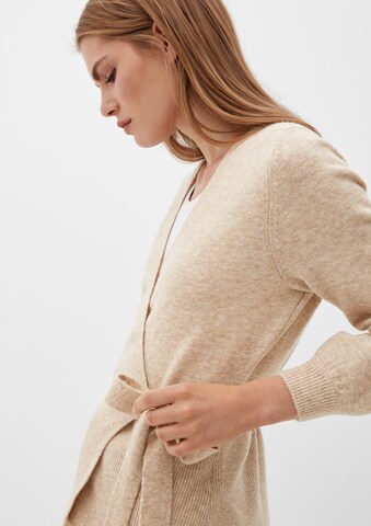 s.Oliver Knit Cardigan in Beige