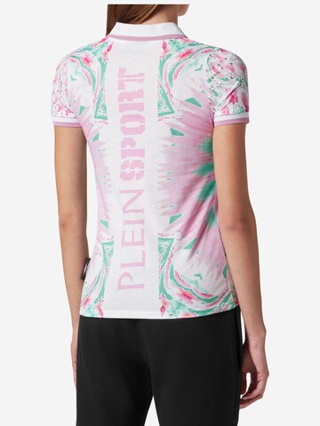 Plein Sport - Camiseta 'Optical Flower' en rosa