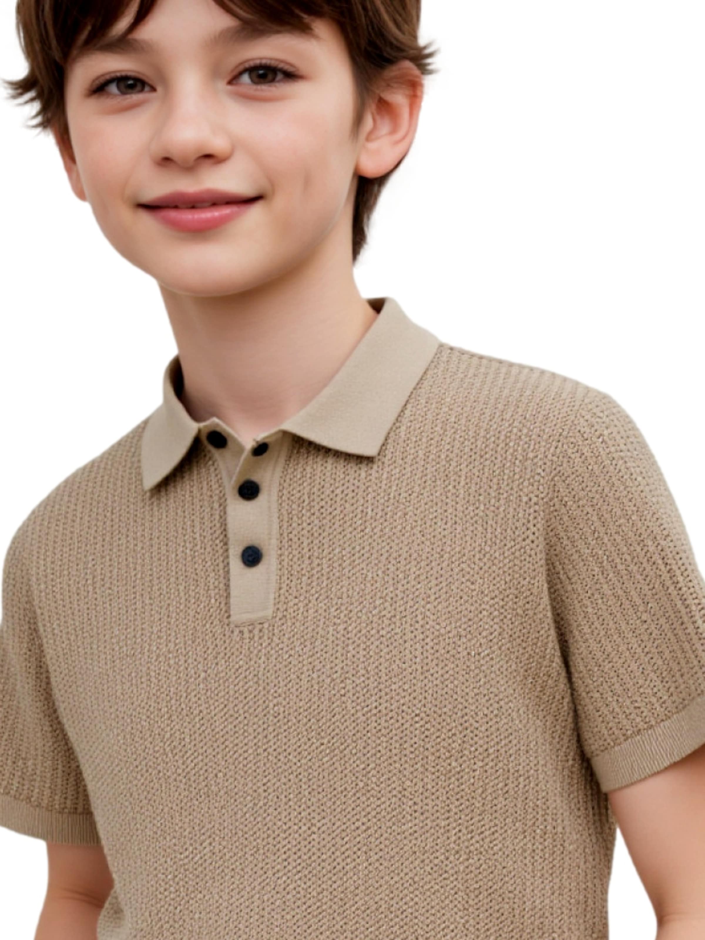 T-Shirt 'Jess' Jack & Jones Junior en marron