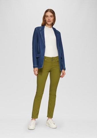 Coupe slim Jean 'Betsy' s.Oliver en vert
