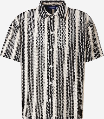 JACK & JONES Košulja 'JORBellagio' u ecru/prljavo bijela / crna, Pregled proizvoda