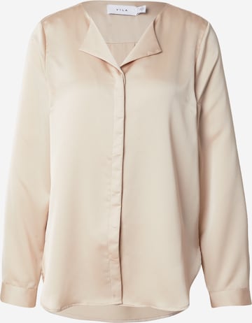 Bluză 'VIELLETTE' de la VILA pe bej: față