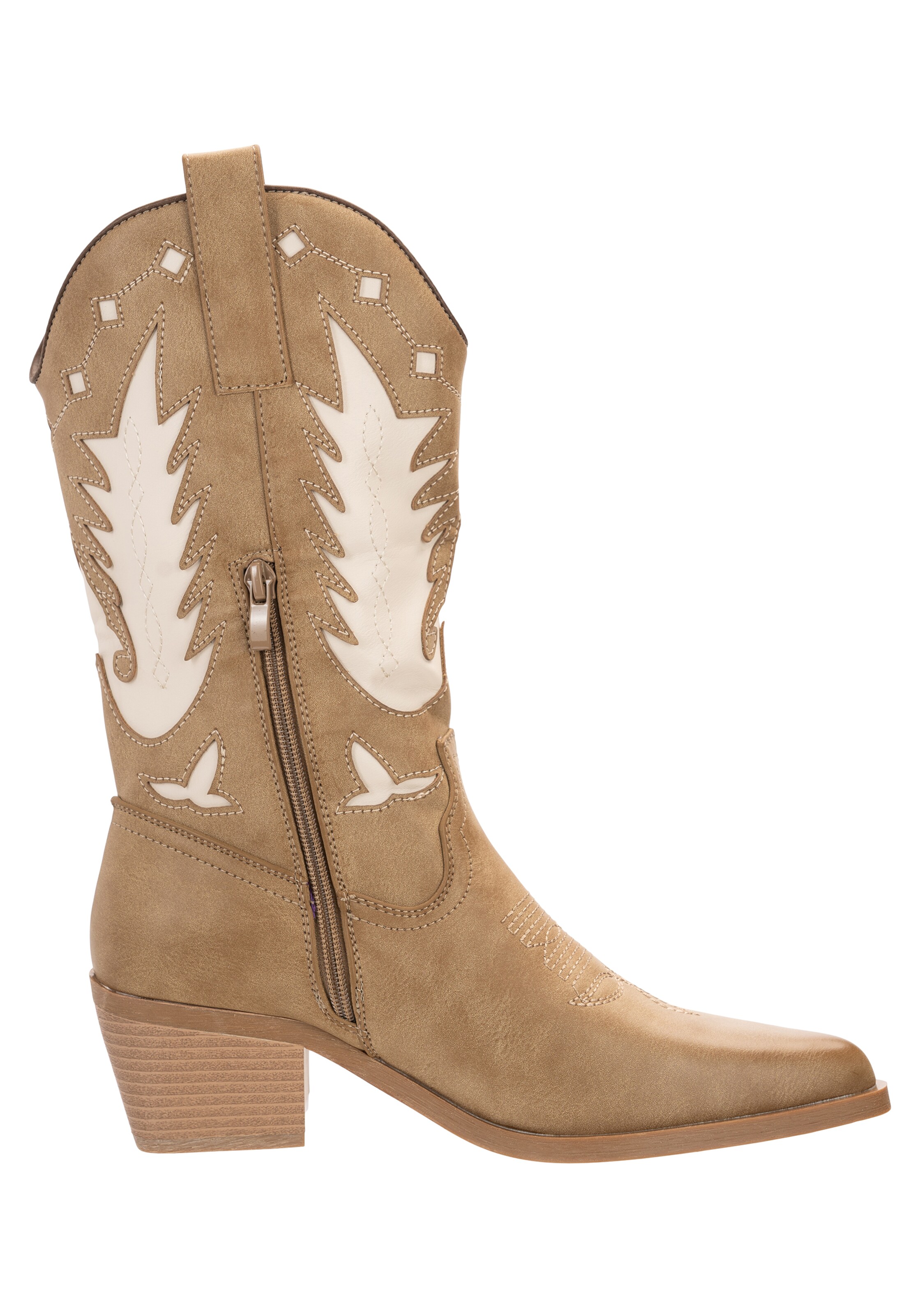 Stivale da cowboy di Salinyang in verde