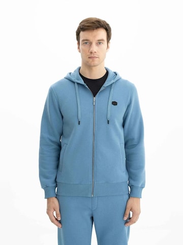 Sweat-shirt Arma en bleu : devant