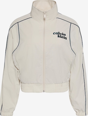 Veste mi-saison Calvin Klein Jeans en beige : devant