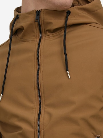JACK & JONES Between-Season Jacket 'Basic' in Brown