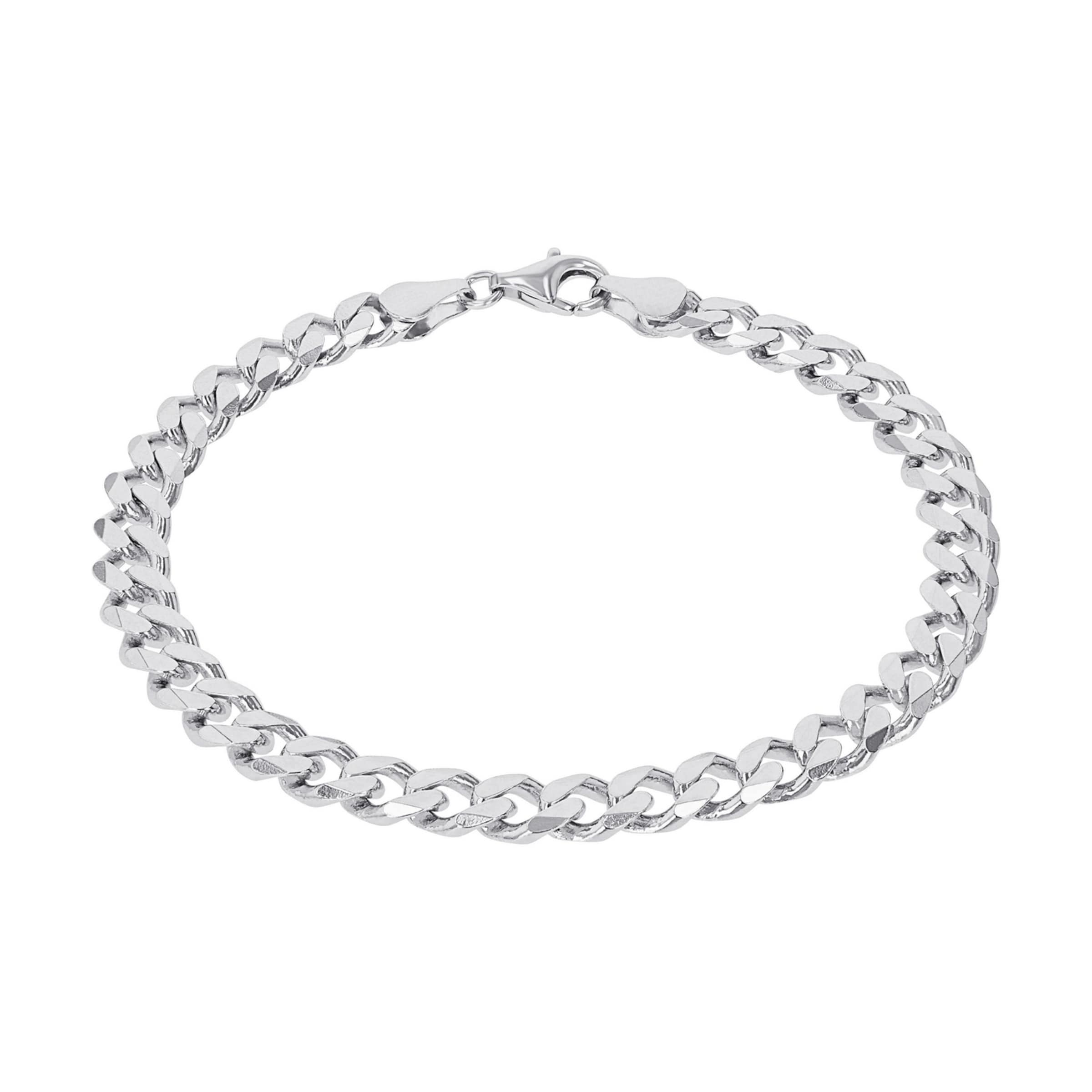 AMOR Bracelet in Silver: front