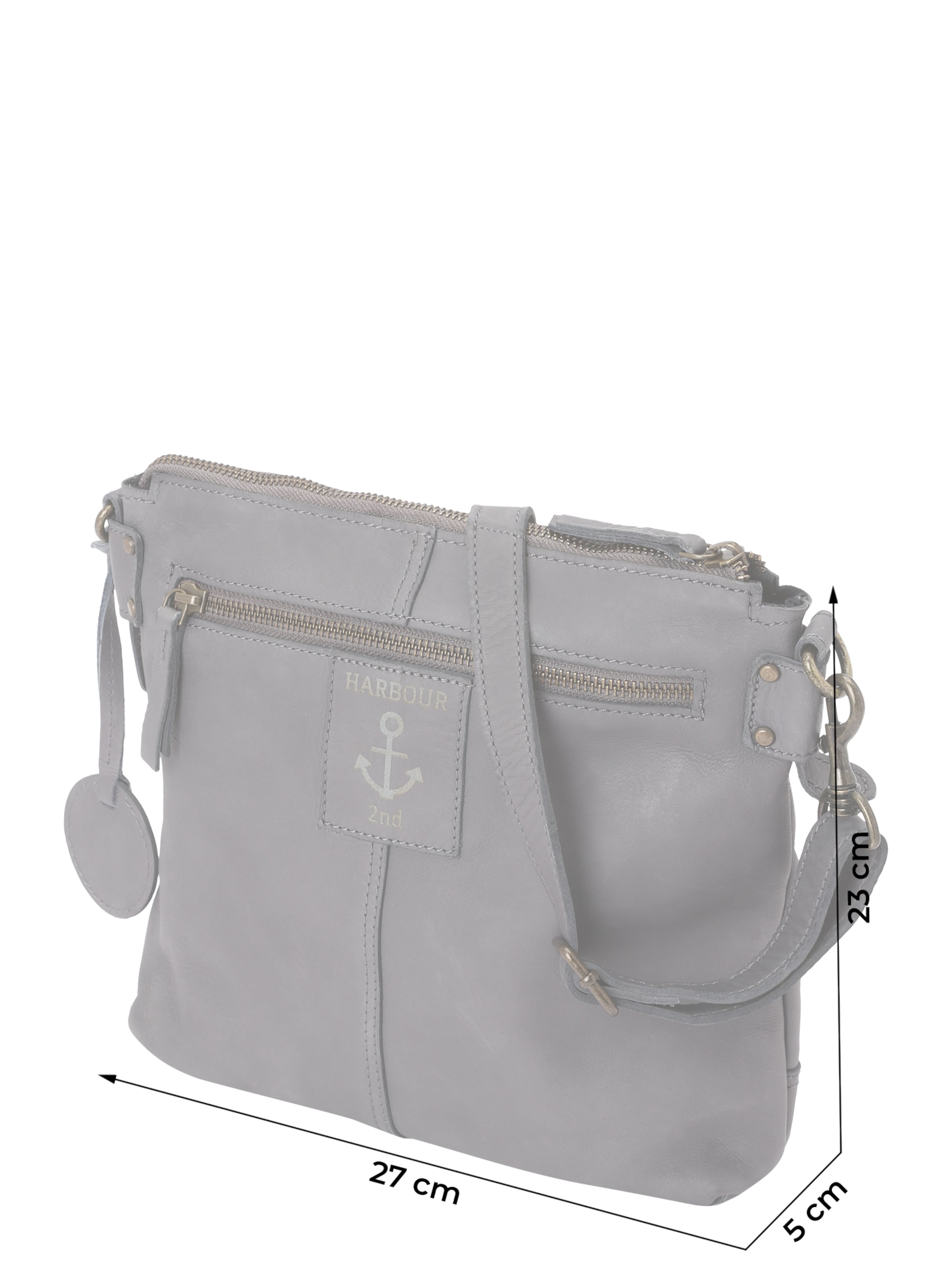 Harbour 2nd Τσάντα ώμου 'Anchor Love Isalie' σε γκρι