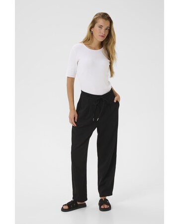 Regular Pantalon Kaffe en noir