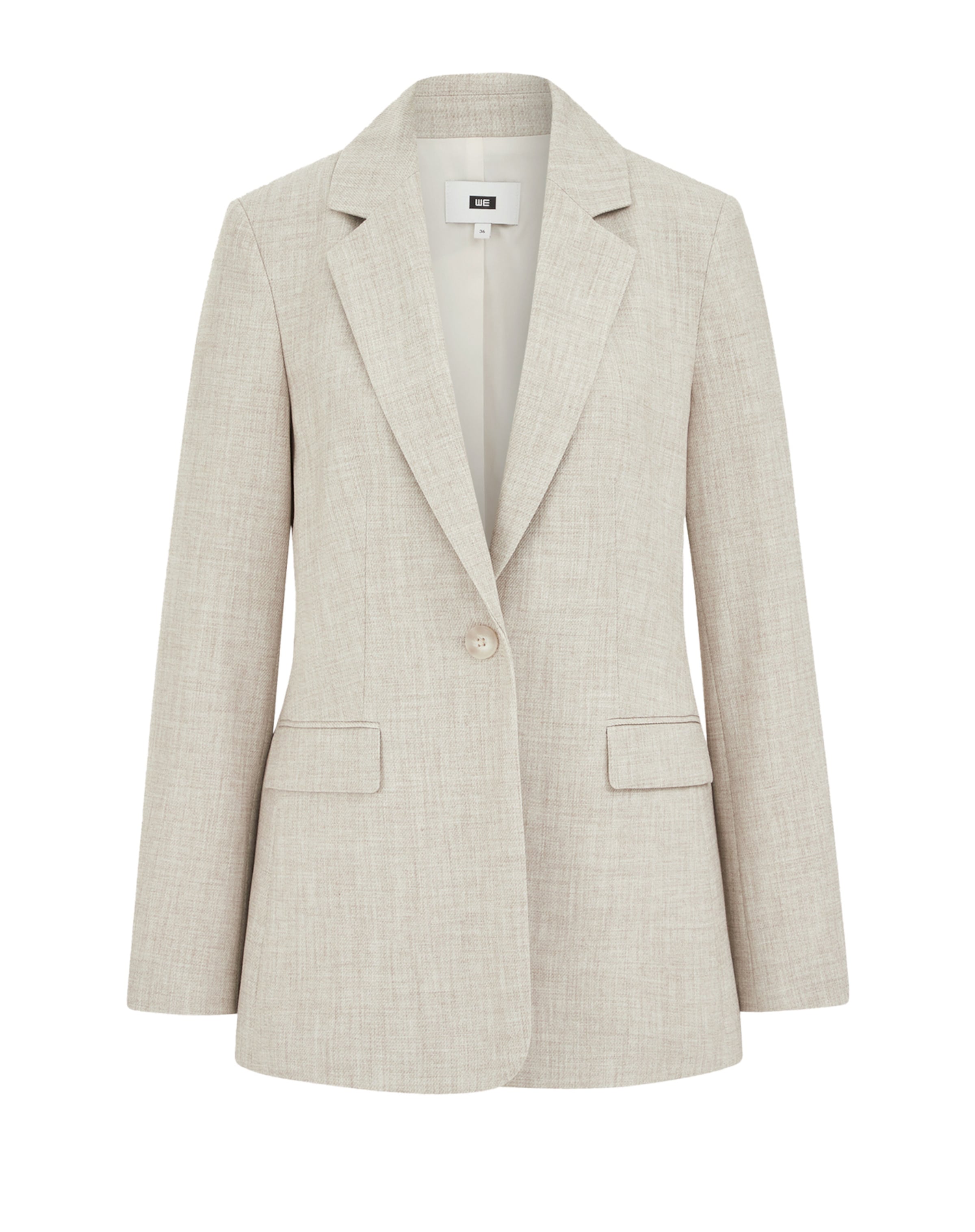 WE Fashion - Blazer en beige: frente