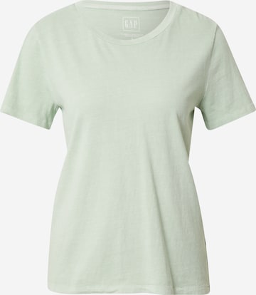 T-shirt GAP en vert : devant