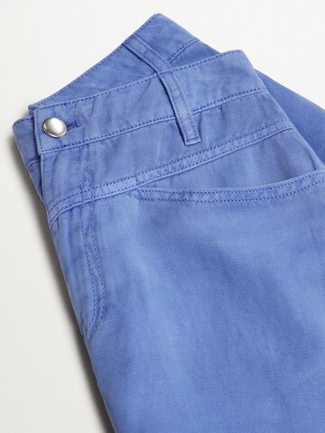 Regular Pantalon 'SKY' MANGO en bleu